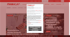 Desktop Screenshot of farmacja.pl